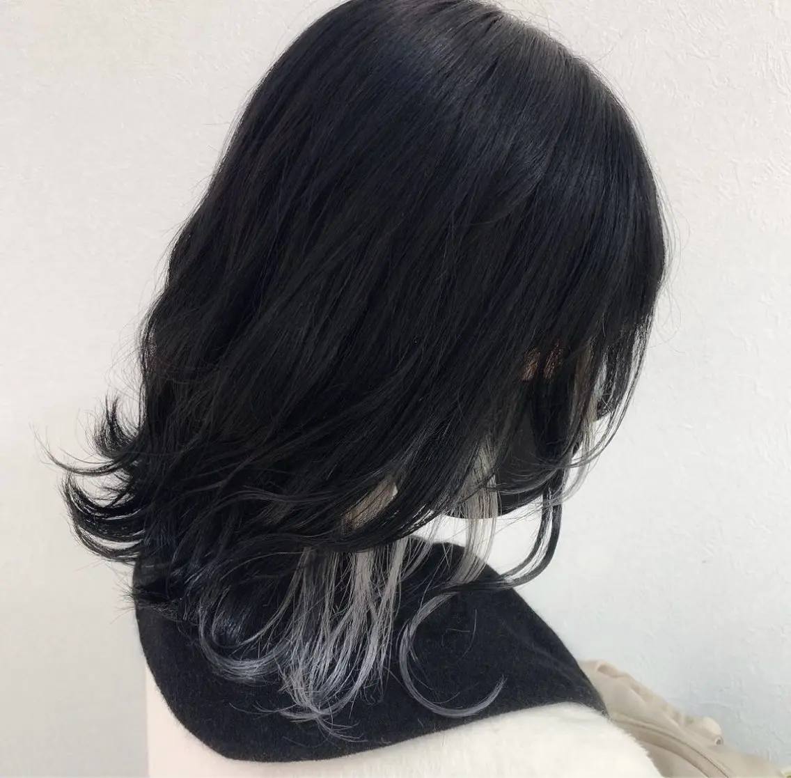 ミディアム カラー ❤️縮毛矯正❤️ 髪質改善❤️平野実花のヘアスタイル