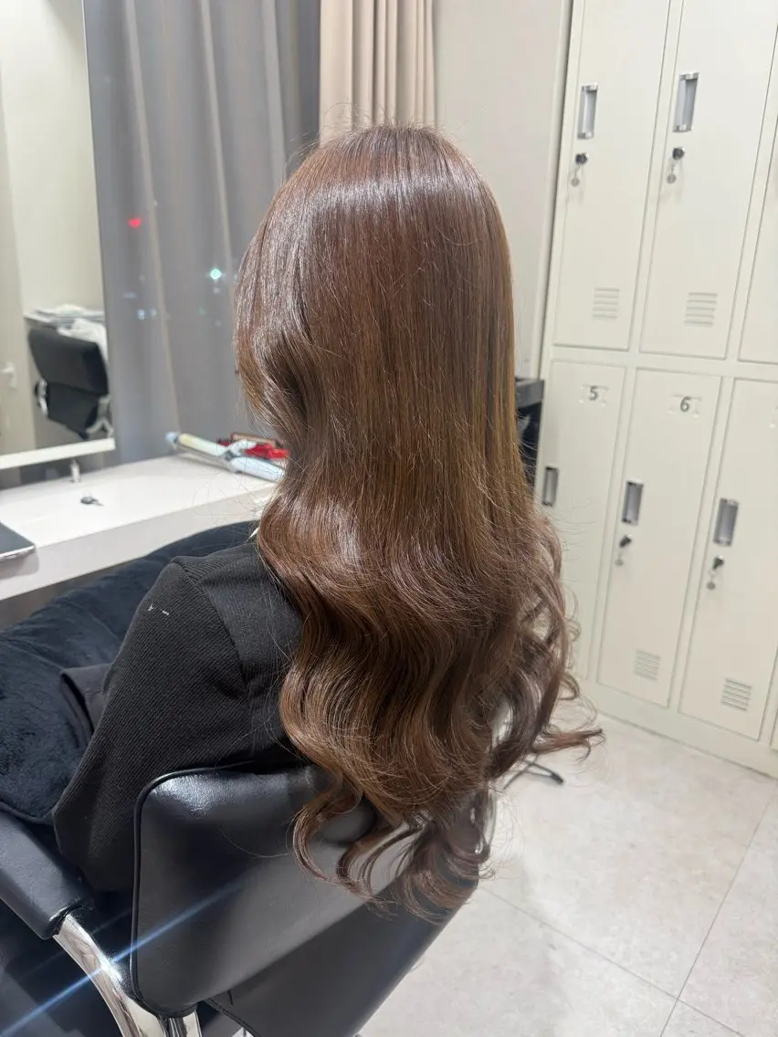 カラー カット ヘアカラー トリートメント ヘッドスパ haru 髪質改善サロンのヘアスタイル