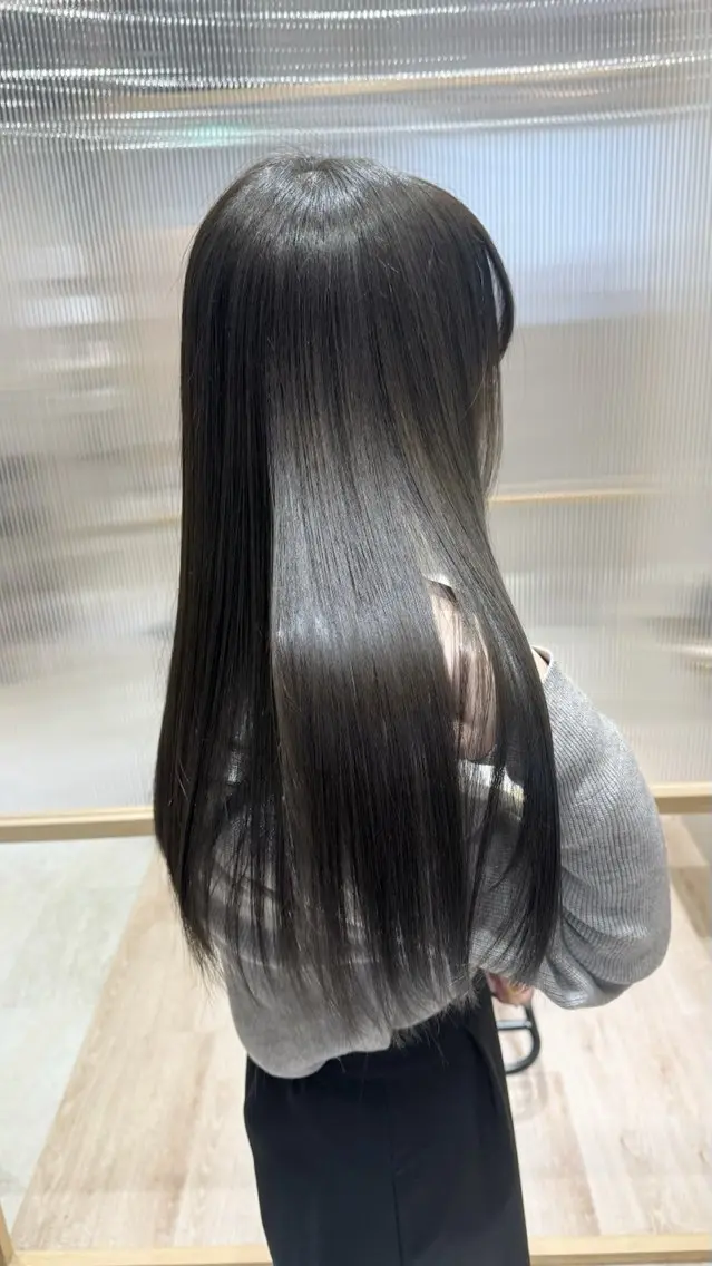 ロング 髪質改善 トリートメント カット トリートメント 髙橋 誉英のヘアスタイル