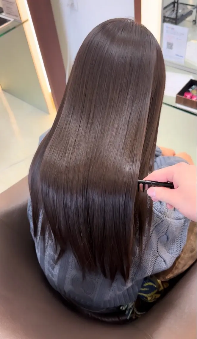 ロング カラー 髪質改善 三宅 壱輝のヘアスタイル