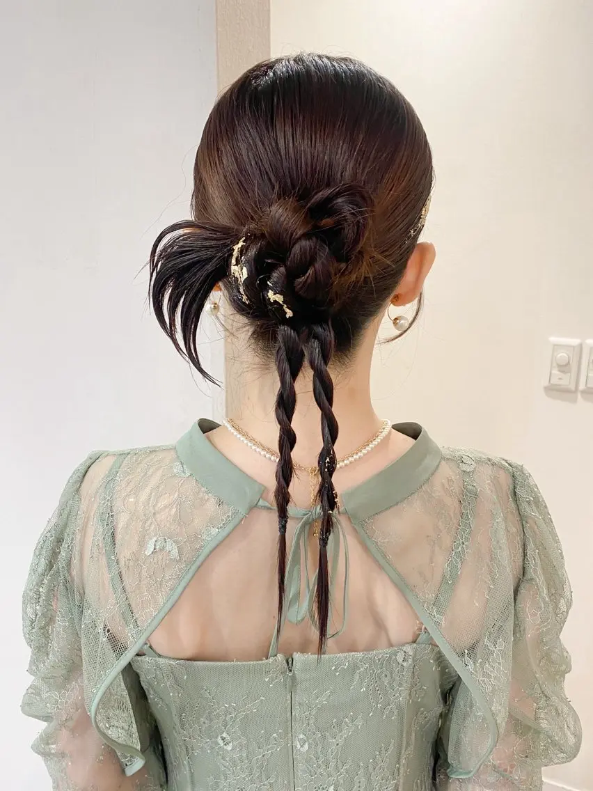 ヘアアレンジ ヘアセット kohana 🎀韓国ヘア🎀🤍のヘアスタイル