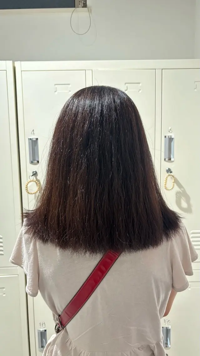 ミディアム ⠀ ゆづきのヘアスタイル
