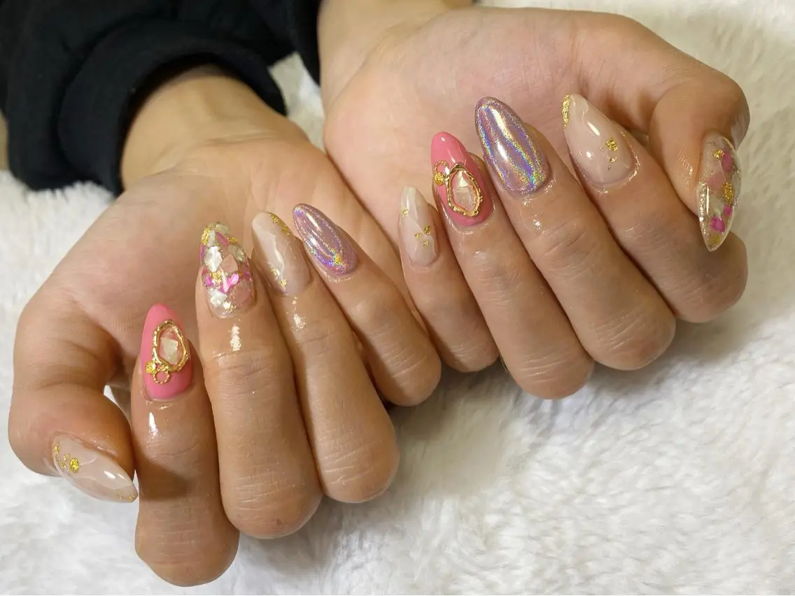 ネイル 春ネイル private salon NIKOのネイルデザイン