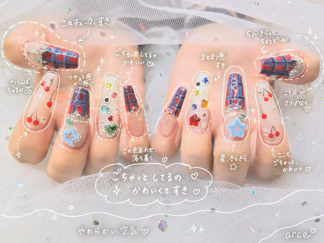 ネイル ハンドネイル arce amiのネイルデザイン