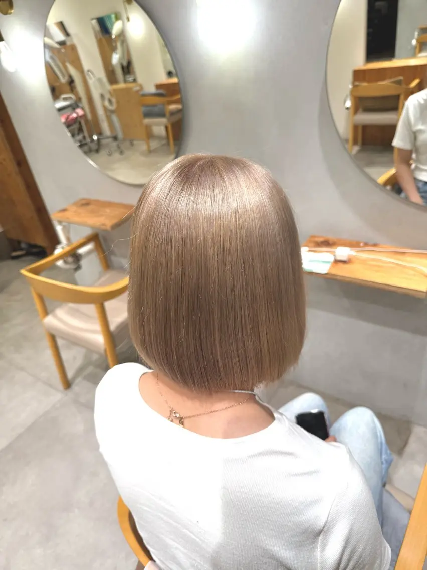 ショート ボブ 松平 拓巳のヘアスタイル