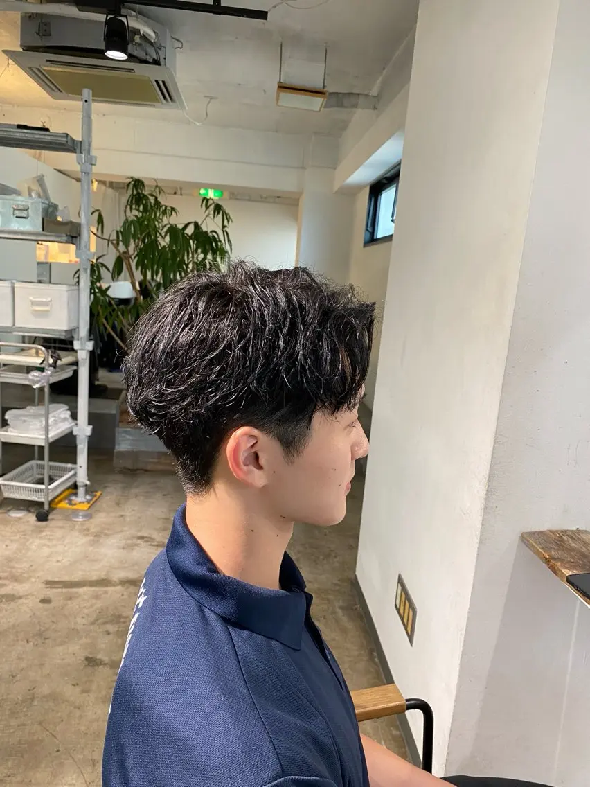 パーマ メンズ メンズパーマ ツイストスパイラルパーマ スパイラルパーマ メンズパーマ 特化/中川拓也のヘアスタイル