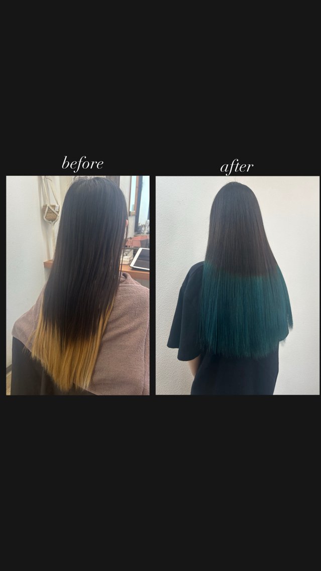 ロング カラー ブリーチ カット ヘアカラー トリートメント Maya🦋 ハイトーン特化のヘアスタイル