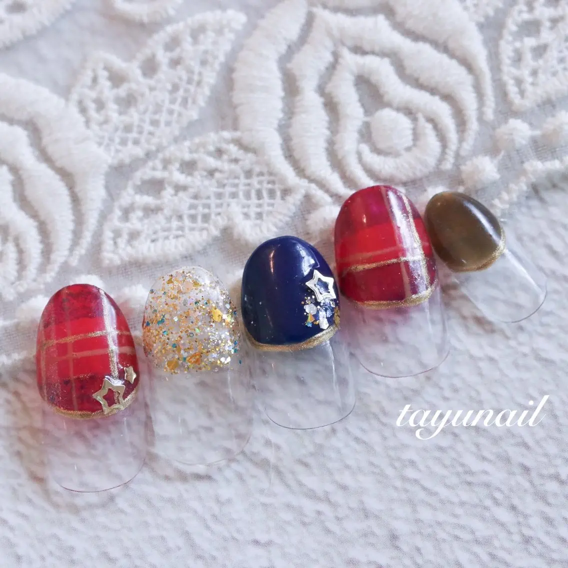 ネイル アートネイル ジェルネイル パラジェル ハンドネイル ネイルサロン 【たゆnail】のネイルデザイン