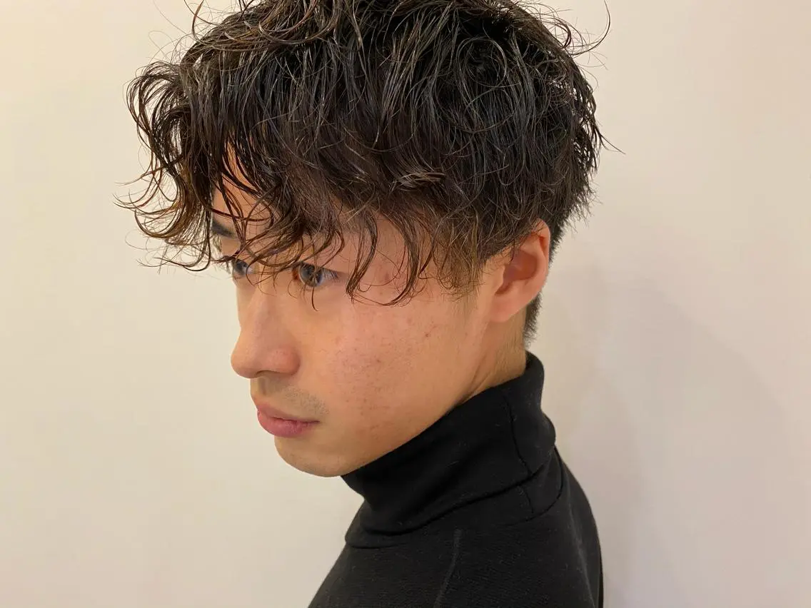 パーマ メンズ メンズパーマ なかがわ せいかのマツエク・マツパデザイン