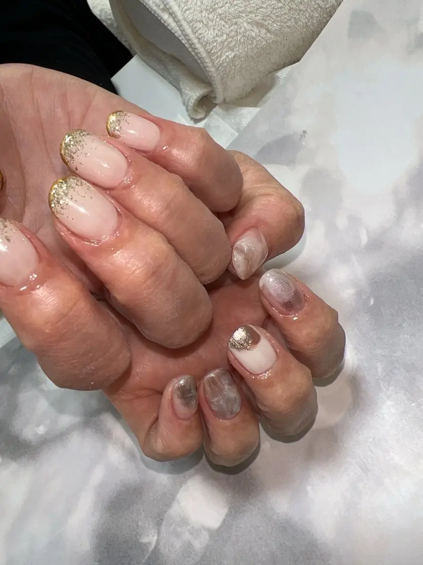 ネイル ニュアンスネイル coco nailのネイルデザイン
