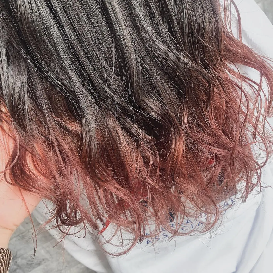 セミロング カラー ヘアアレンジ 髪質改善 トリートメント ヘアカラー 新宿color🐝 AYAKA🌈💖のヘアスタイル