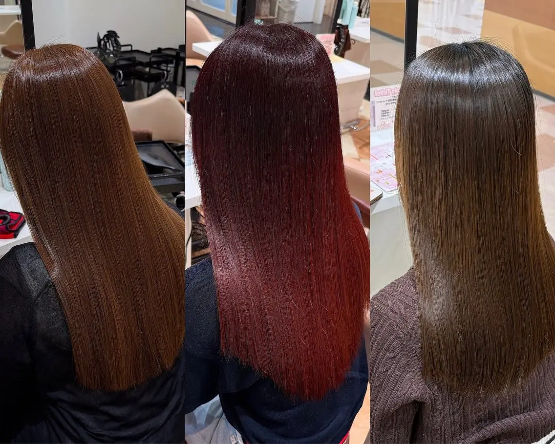 セミロング 髪質改善 カット ヘアカラー トリートメント 髪質改善カラー/店長 宮内秀峰のヘアスタイル