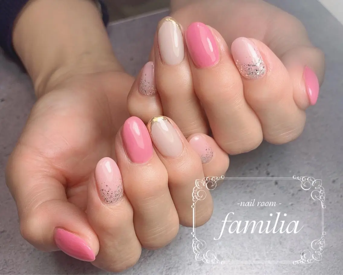 ネイル グラデーション -nailroom- familiaのネイルデザイン