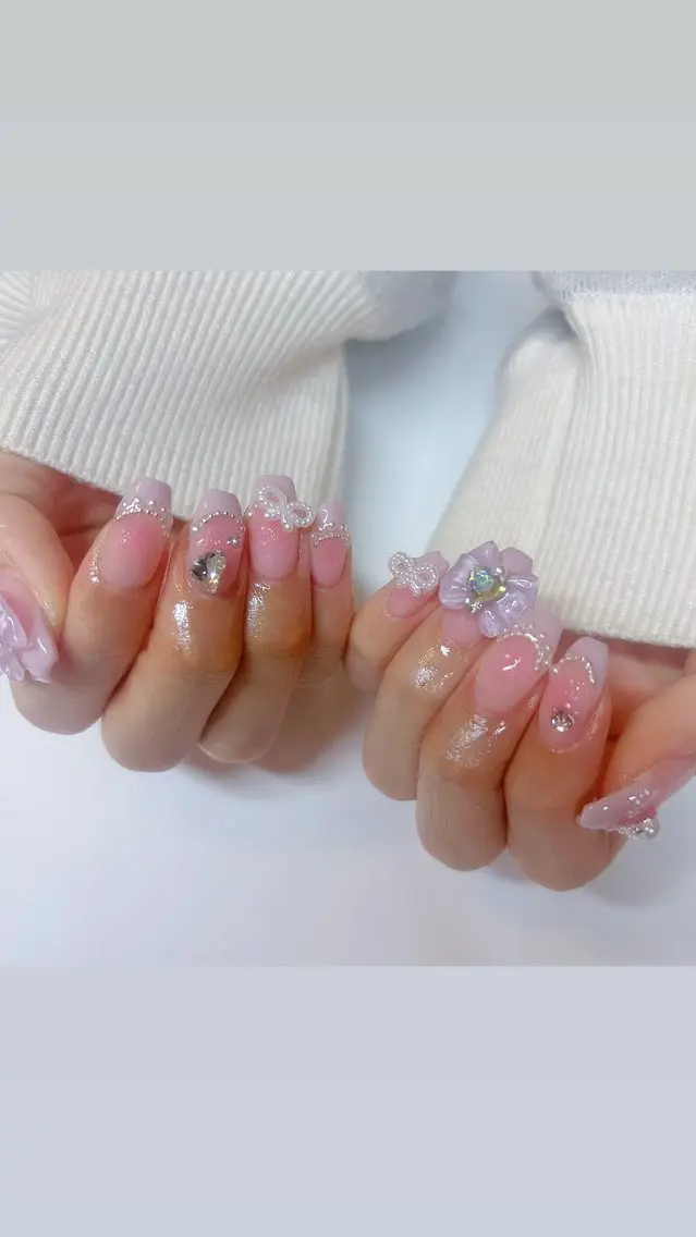 ネイル ハンドネイル Teddy🧸 _MIZUKIのマツエク・マツパデザイン