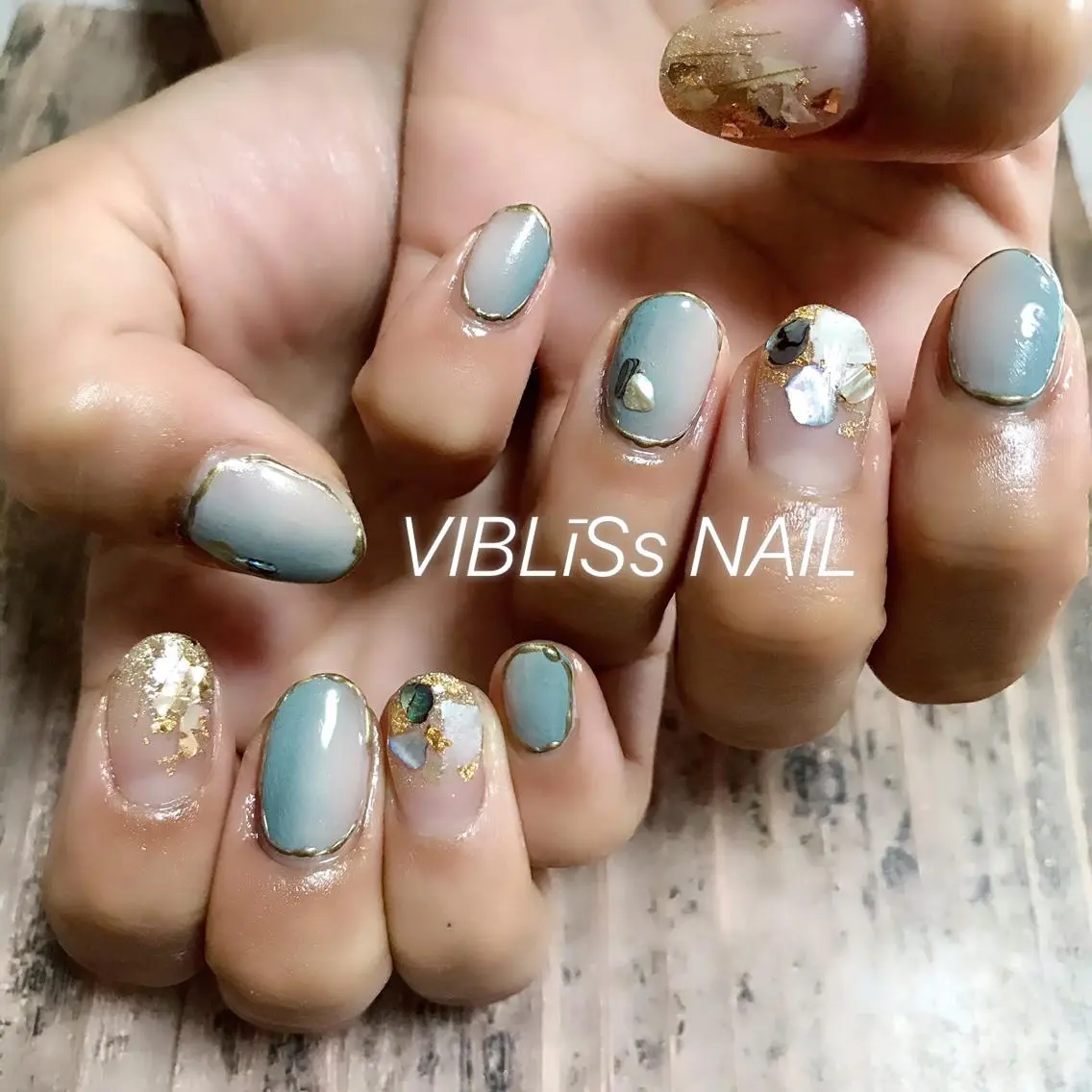 ネイル ハンドネイル VIBLīSs nailのネイルデザイン