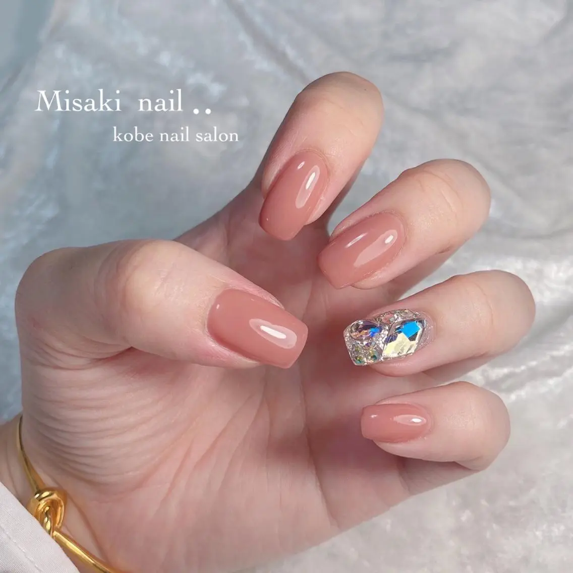 ネイル 韓国ネイル ワンホンネイル ハンドネイル nailsalon miinailsのネイルデザイン
