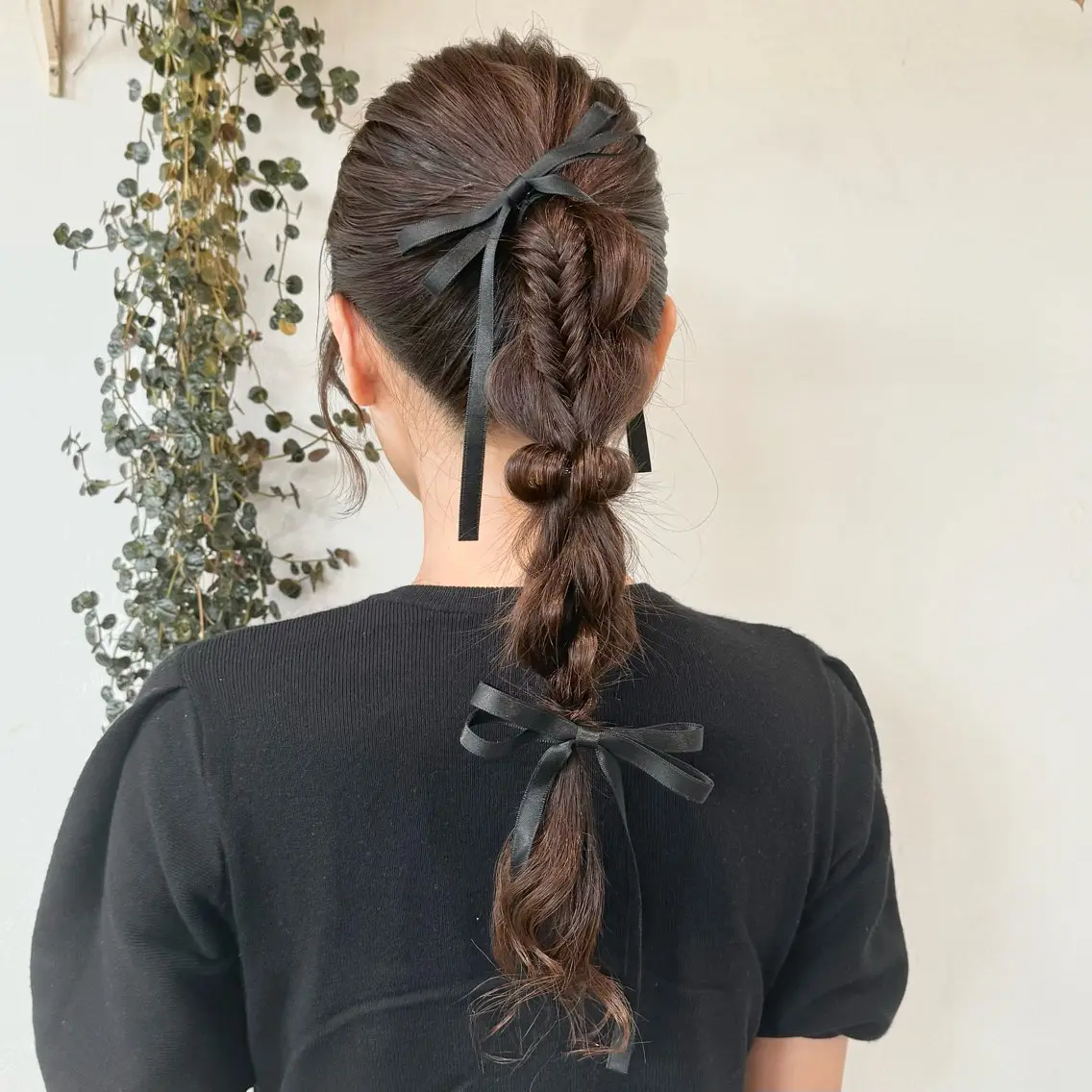 ヘアアレンジ ヘアセット モテhair♡.* ﾏﾂｴｸ/さくら🍨のヘアスタイル