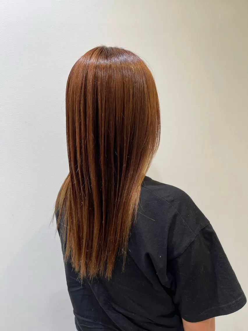セミロング カラー カット トリートメント ✂︎髪質改善・ Yuitoのヘアスタイル