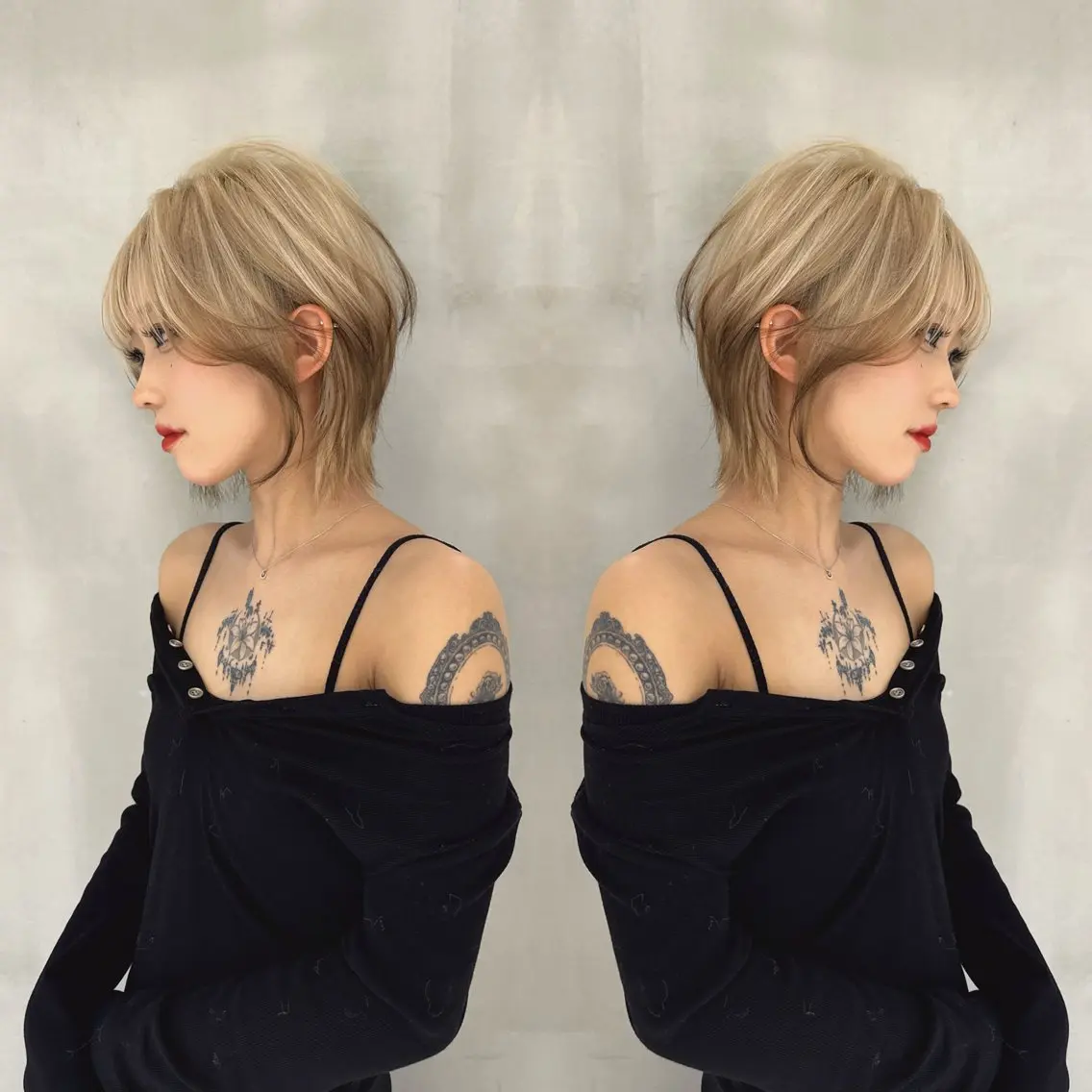 ショート カラー ヘアカラー 透明感✖️暖色 shuheiのヘアスタイル
