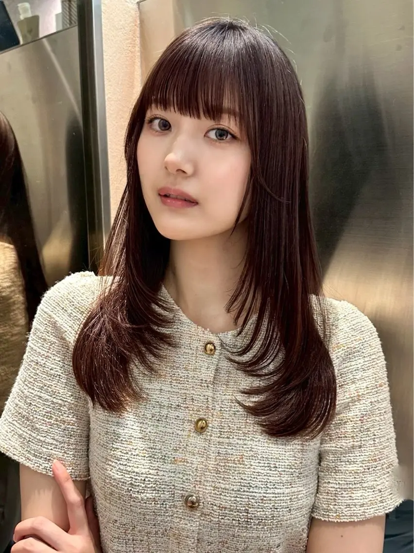 ロング 大宮暗髪カラー🖤 レイヤー特化しょうまのヘアスタイル