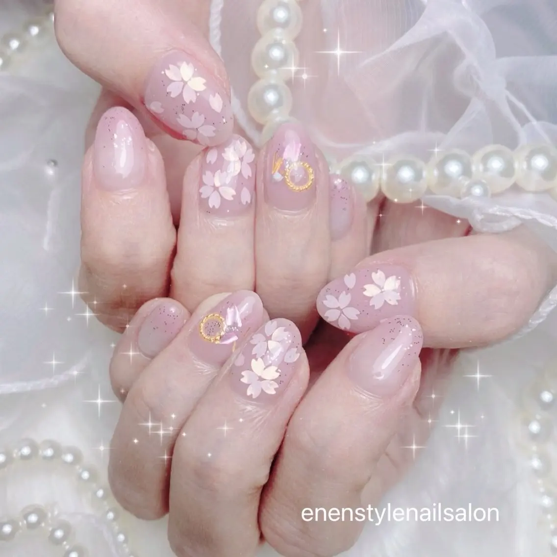 ネイル ハンドネイル 🐾enen style 🐾のネイルデザイン