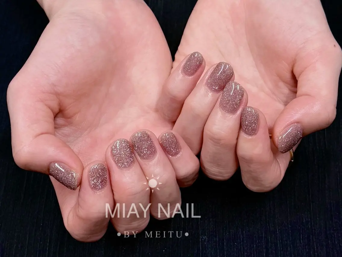 ネイル ハンドネイル 💜MIYA NAIL鶴見店のネイルデザイン