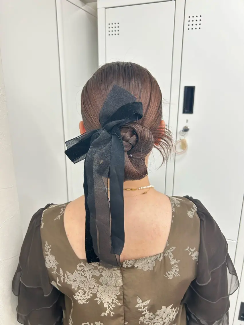 ロング ヘアアレンジ ヘアセット アレンジ/エクステ✨ 推し/横浜🩵かのんのヘアスタイル