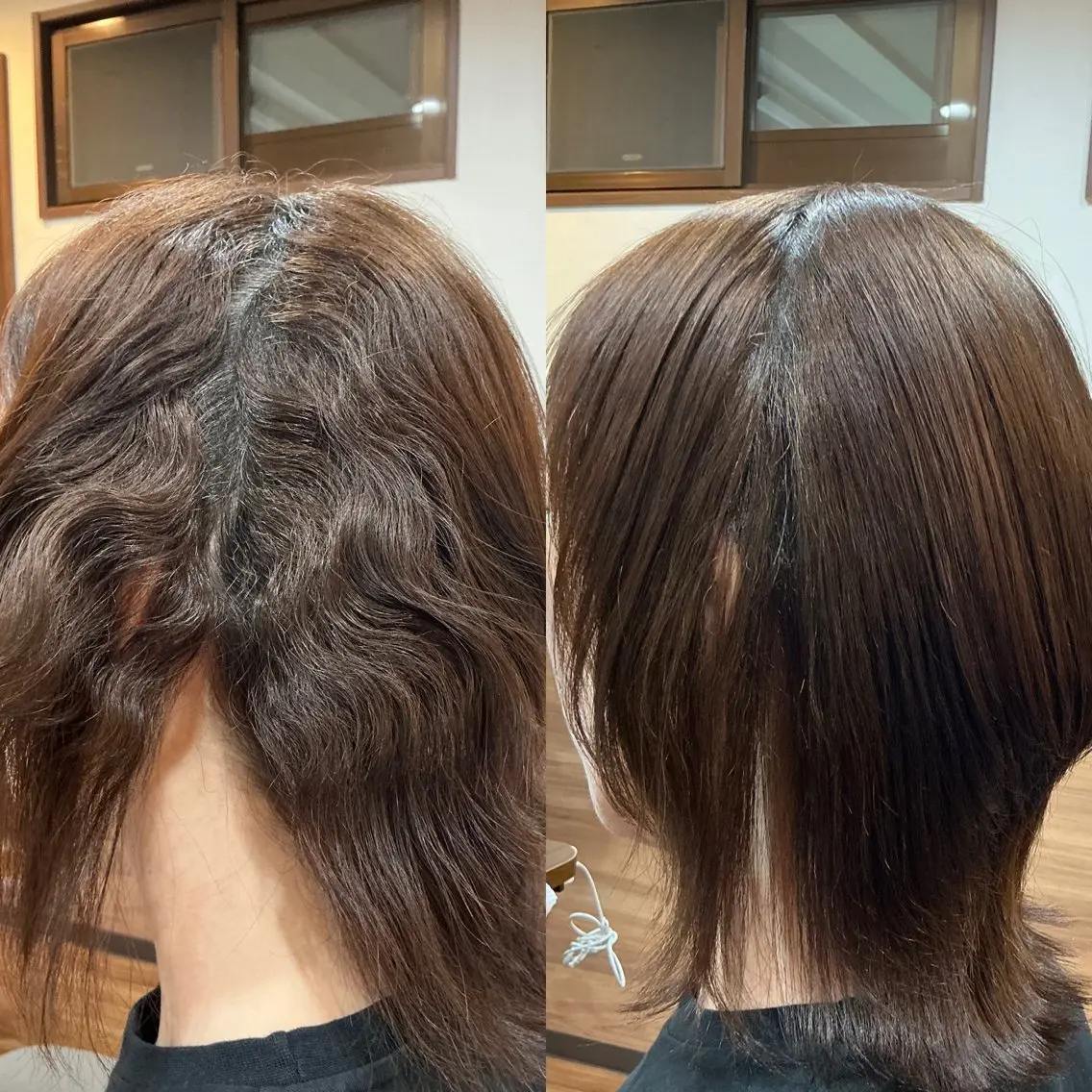 ショート 縮毛矯正 Annon プライベートサロンのヘアスタイル