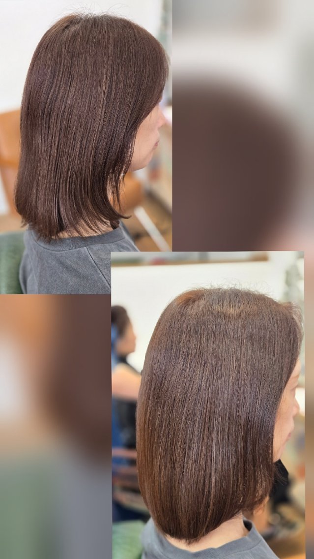 ミディアム 髪質改善 トリートメント 髪質改善専門店 ohana hairのヘアスタイル
