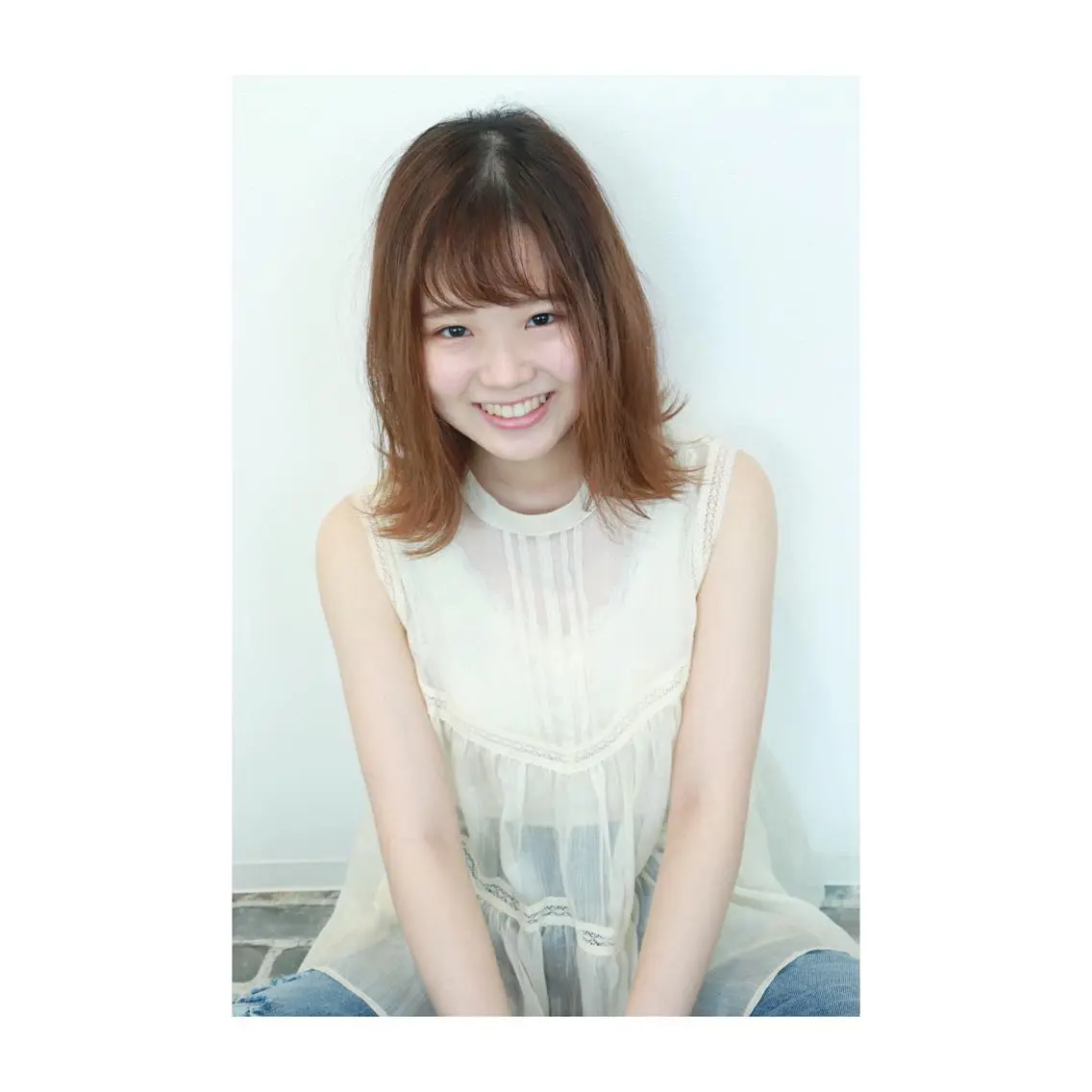 ミディアム カラー [店長]加地 峻のヘアスタイル