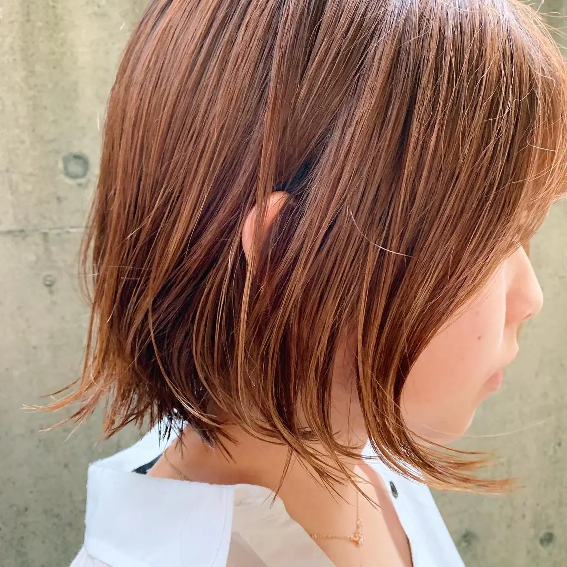 ショート カラー 中川 竜誠のヘアスタイル