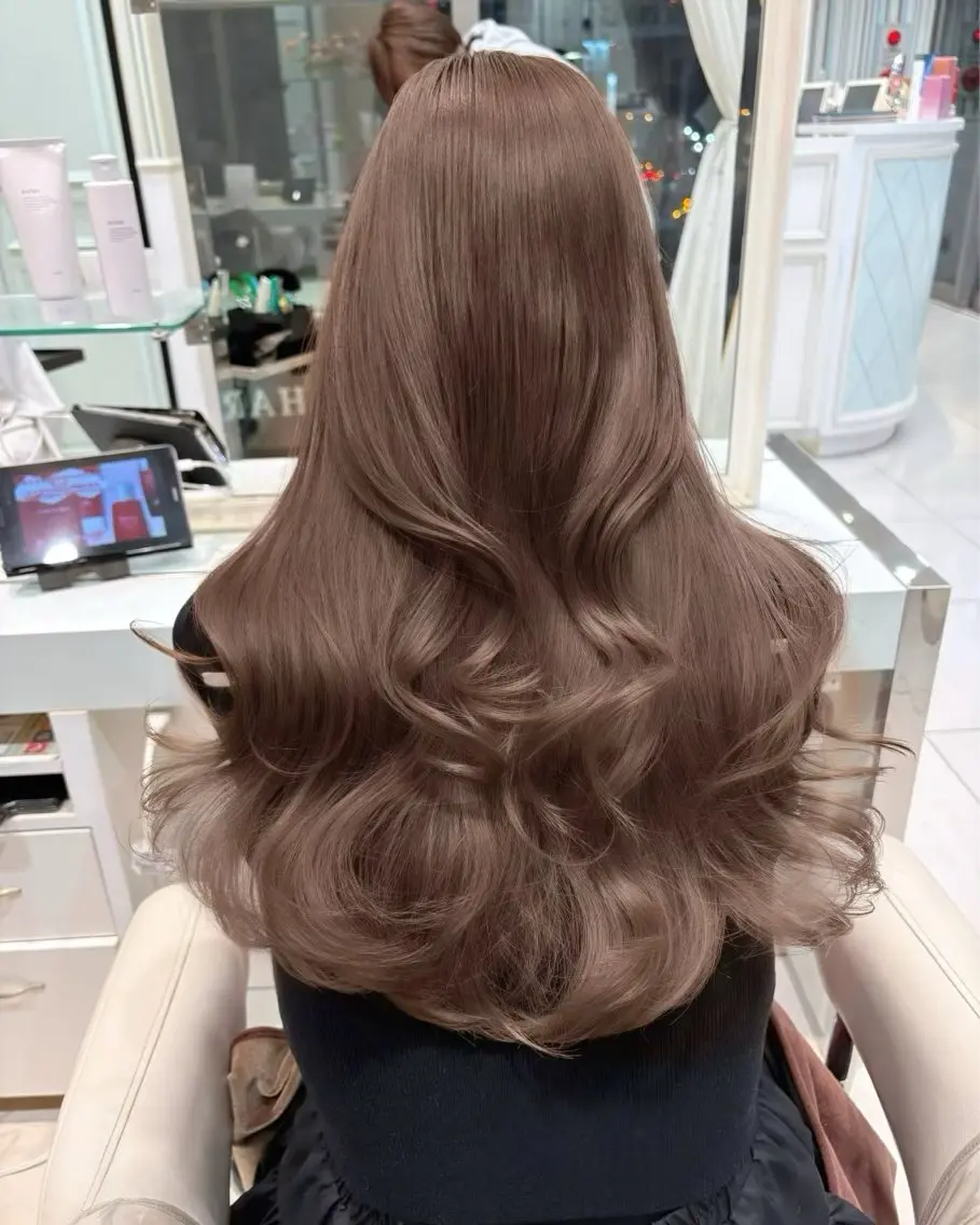 ロング カット ヘアカラー トリートメント ♡大人カワイイ hair♡徳井はやとのヘアスタイル