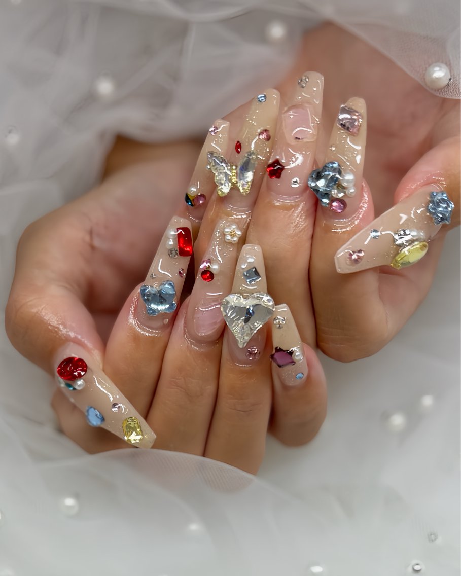 ネイル 持ち込み ハンドネイル 完全プライベート サロンYUZUHAのネイルデザイン