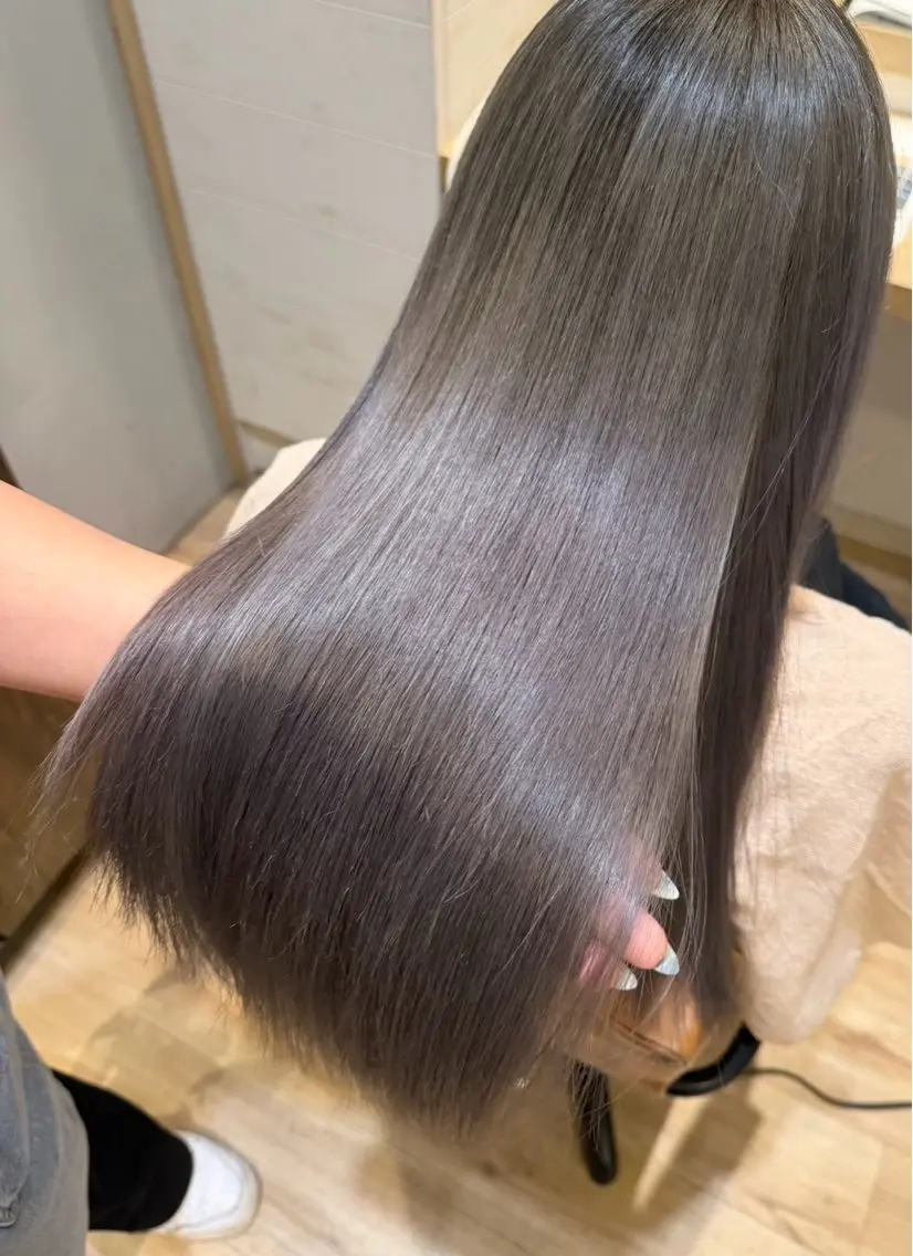 ロング カラー ☁️艶カラー☁️田邉 栞璃のヘアスタイル