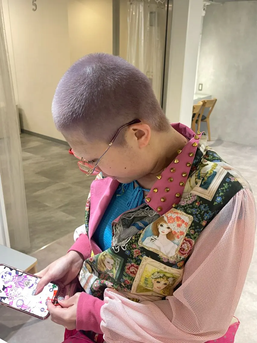 カラー レイヤーカット TENSHOのヘアスタイル