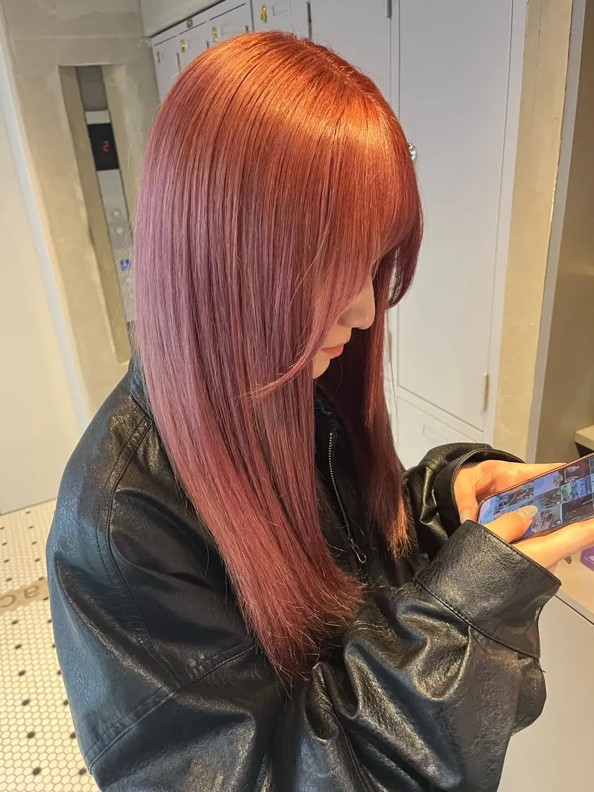 ロング 大友 正晴のヘアスタイル