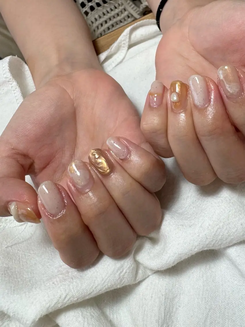 ネイル 持ち込み A’arone nail＆eyeのネイルデザイン