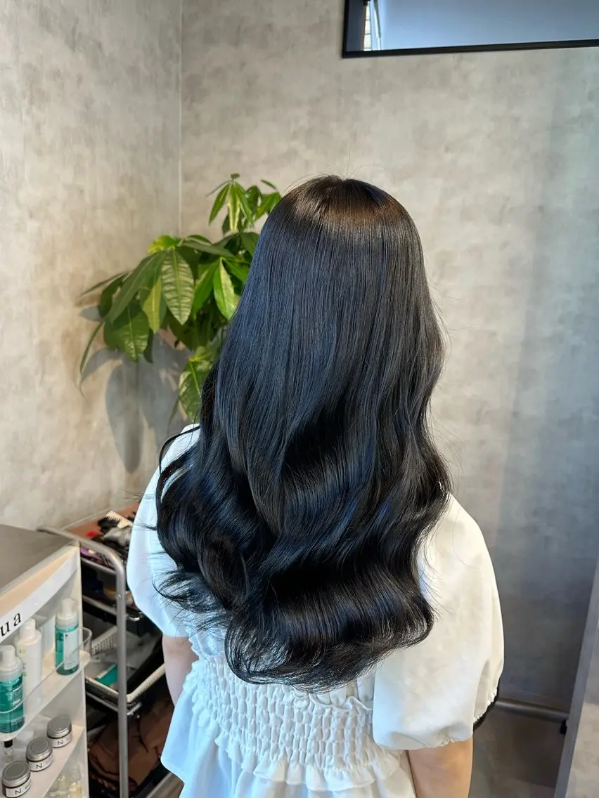 セミロング カラー ヘアアレンジ メンズ 🤍透明感カラー🤍 似合わせ🤍AINEのヘアスタイル