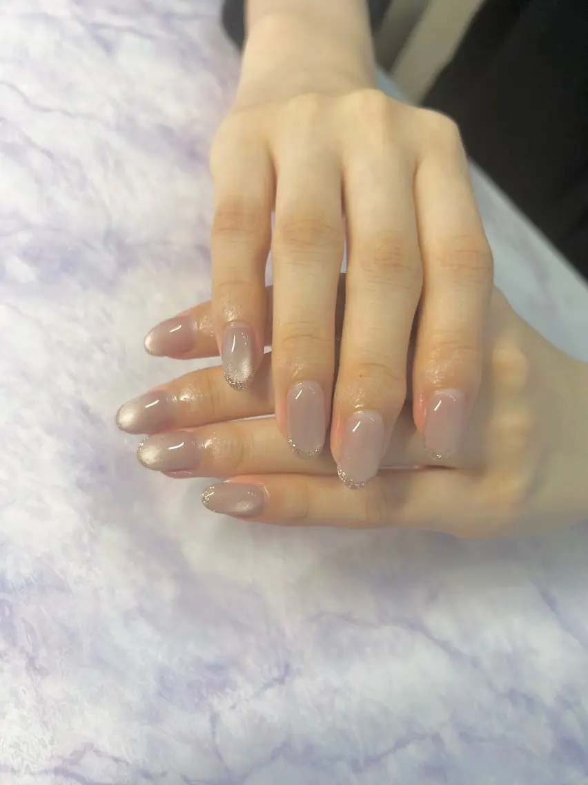 ネイル ラメ(グリッター) MYu Beauty Salon YURIのネイルデザイン