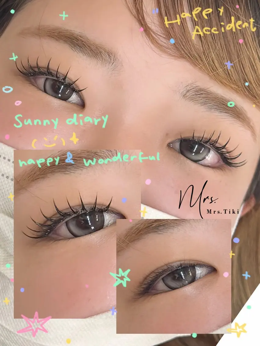 マツエク・マツパ 🤍Mrs.Tiki honoka🩶のマツエク・マツパデザイン