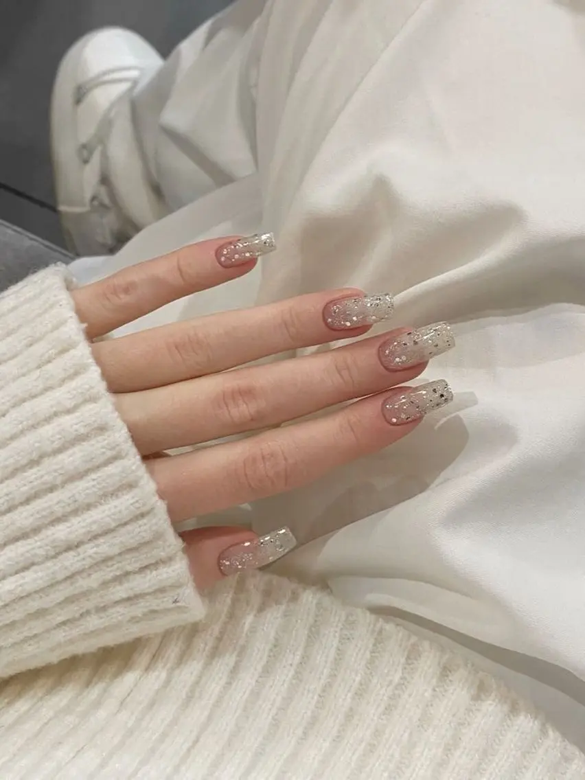 ネイル グラデーション ラメ(グリッター) マグネットネイル ミラーネイル ニュアンスネイル ハンドネイル Lumi de nailsのネイルデザイン