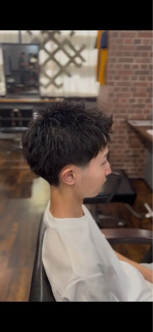 【🔥学割・メンズ限定🔥】✨スパイキーショート•ボックスショート+シャンプーの写真