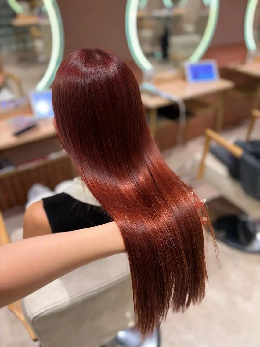 カラー zest/bis Rin ʚ🎀ɞのヘアスタイル