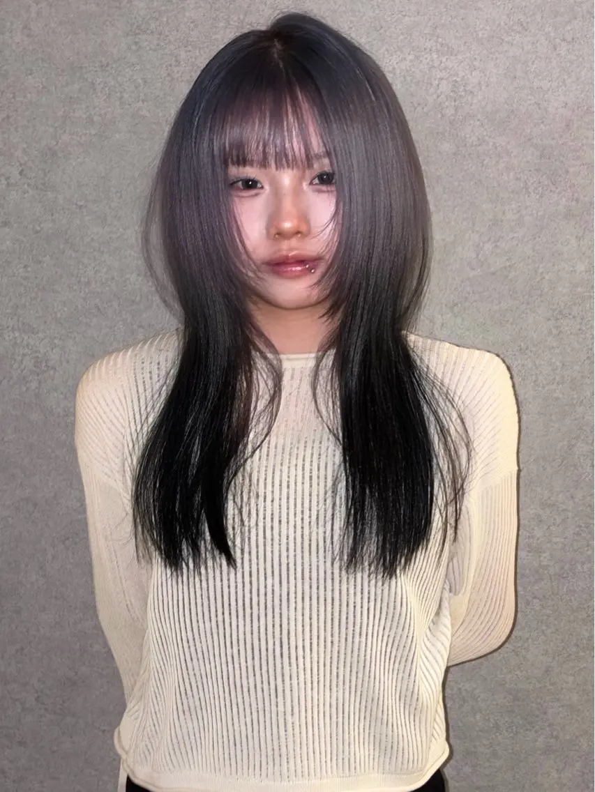ロング カラー ヘアカラー コツ🧚ハイトーン /カラー/名古屋/栄のヘアスタイル