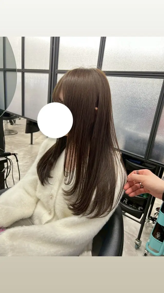 💎期間限定17時30分以降💎赤みが気になる方必見!艶カラー(イルミナカラー、アディクシーカラー)➕保湿トリートメントの写真
