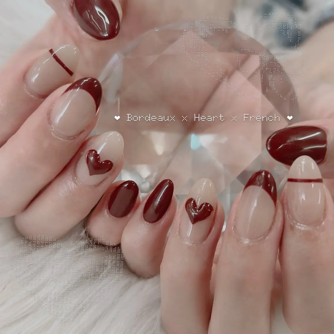 ネイル ハンドネイル ハンドケア Basic本厚木店 Mahiroᙏ̤̫͚のネイルデザイン