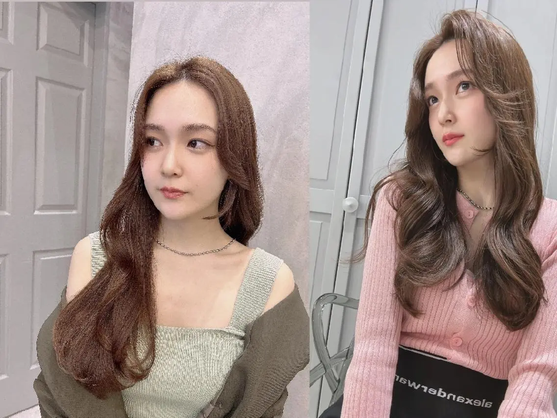ロング カラー 中村 友莉夏のヘアスタイル