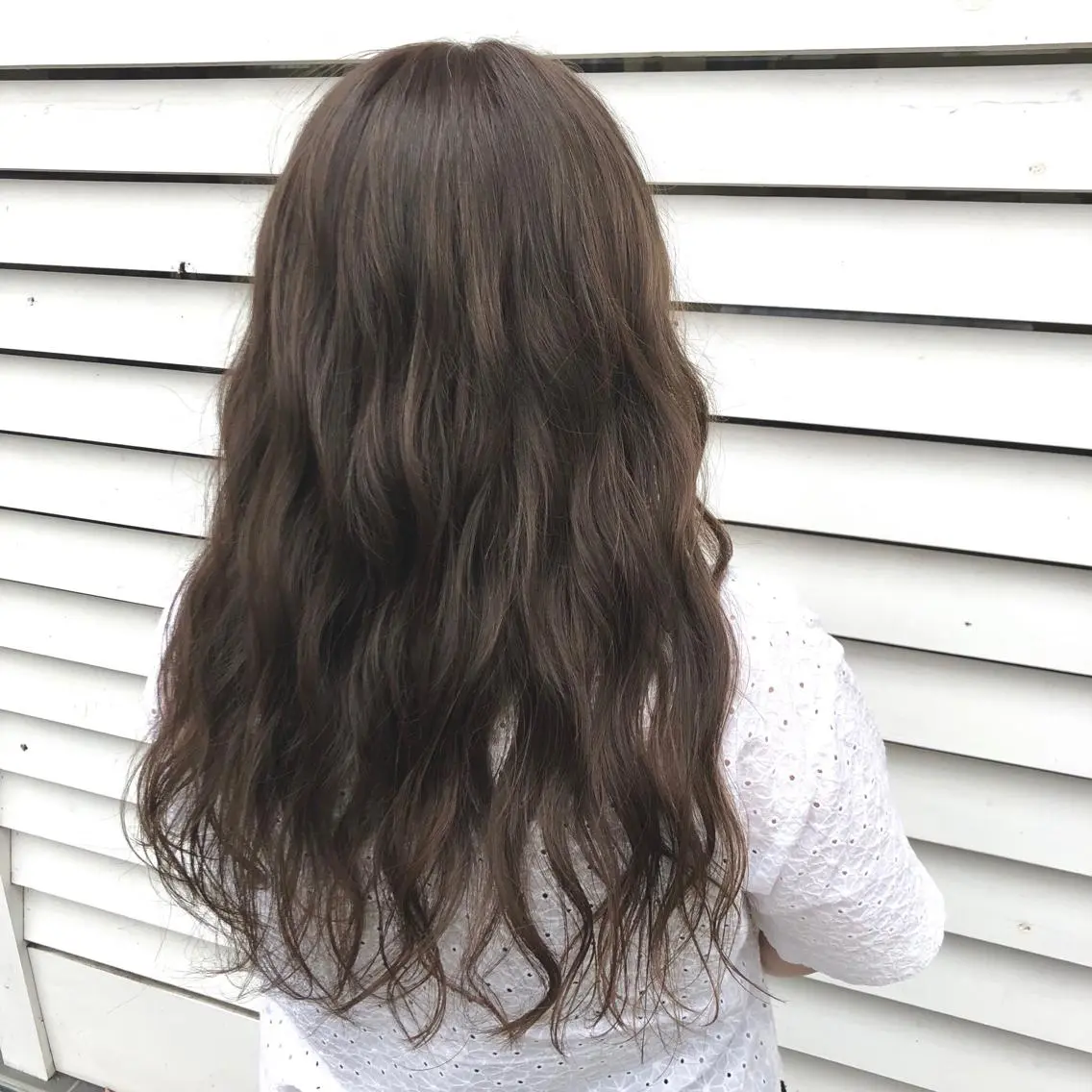 ロング カラー 菅沢 奈生のヘアスタイル