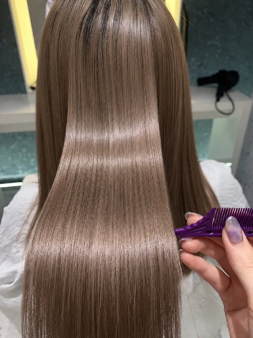 💎【髪質改善✨️】カット+髪質改善カラー+トリートメント¥8980の写真