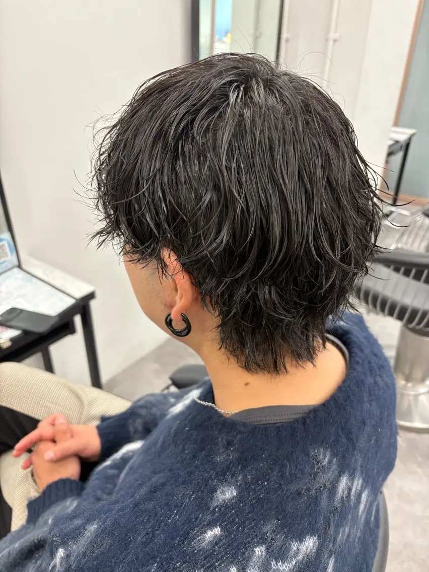 パーマ メンズ カット パーマ 🦅メンズカット /パーマ💫  遥花のヘアスタイル
